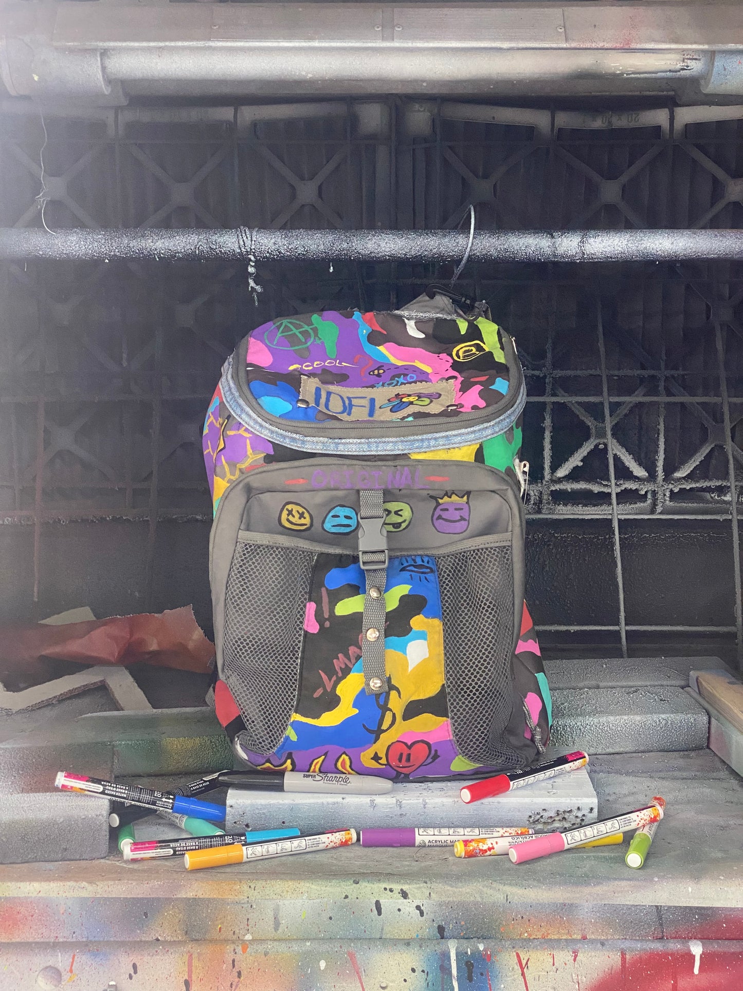 1of1 Graffiti-Backpack 🎨…